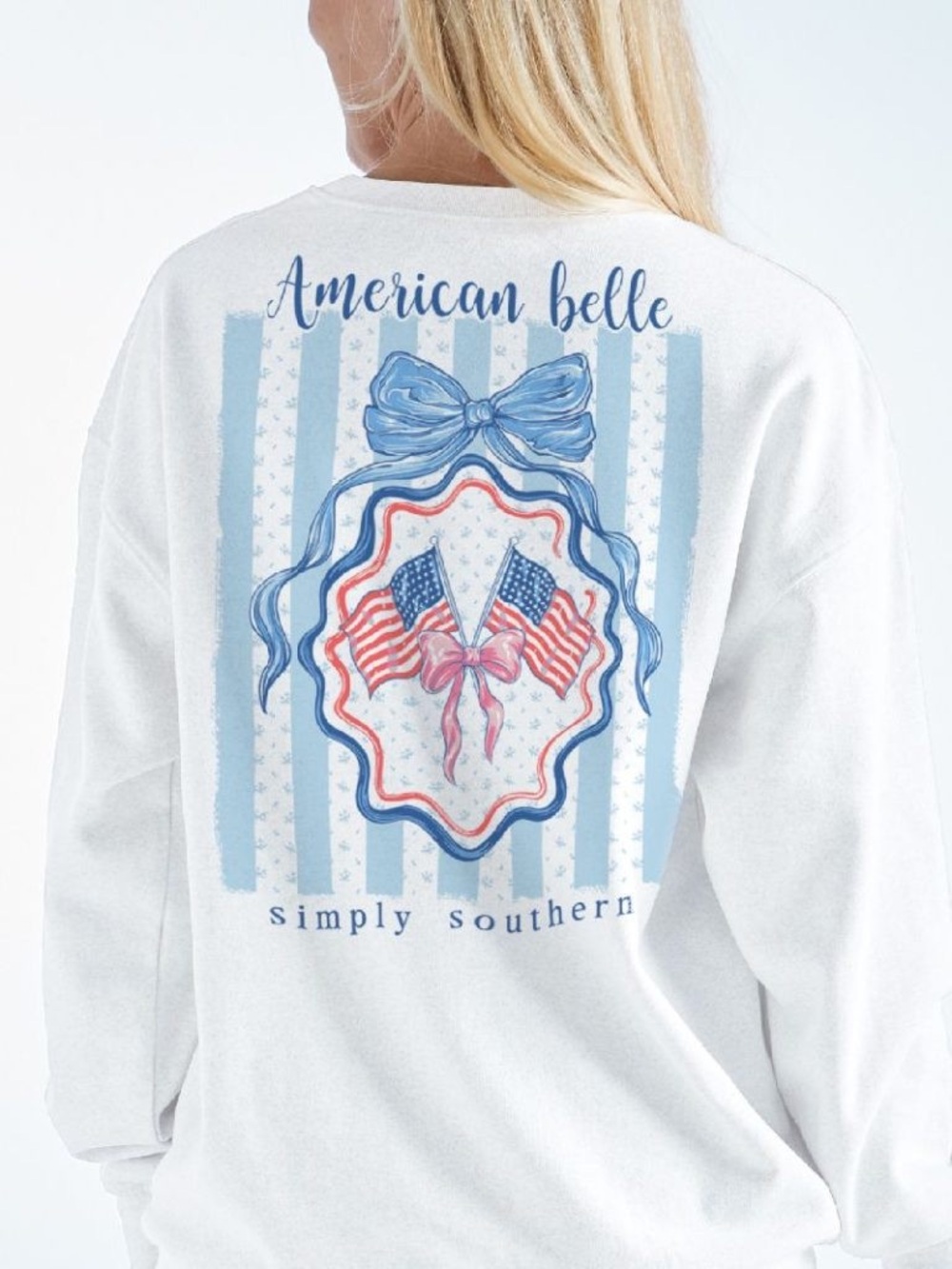 Simply Southern American Belle Sweatshirt